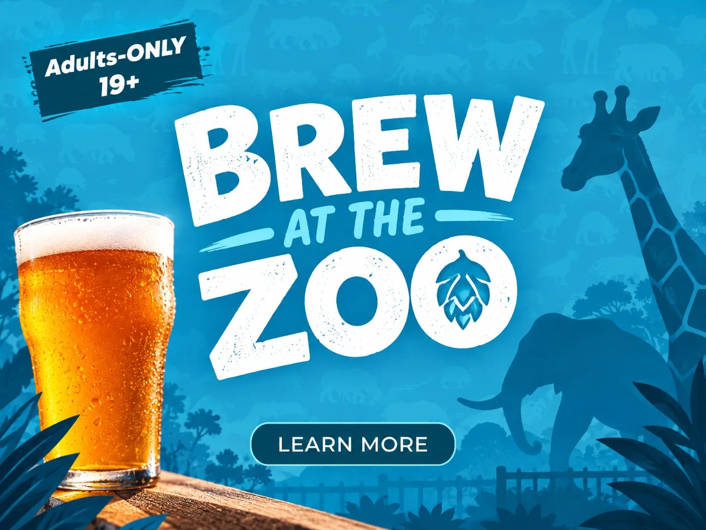 Brew at the Zoo — adults-only 18+ craft beverage event at Assiniboine Park Zoo, Winnipeg