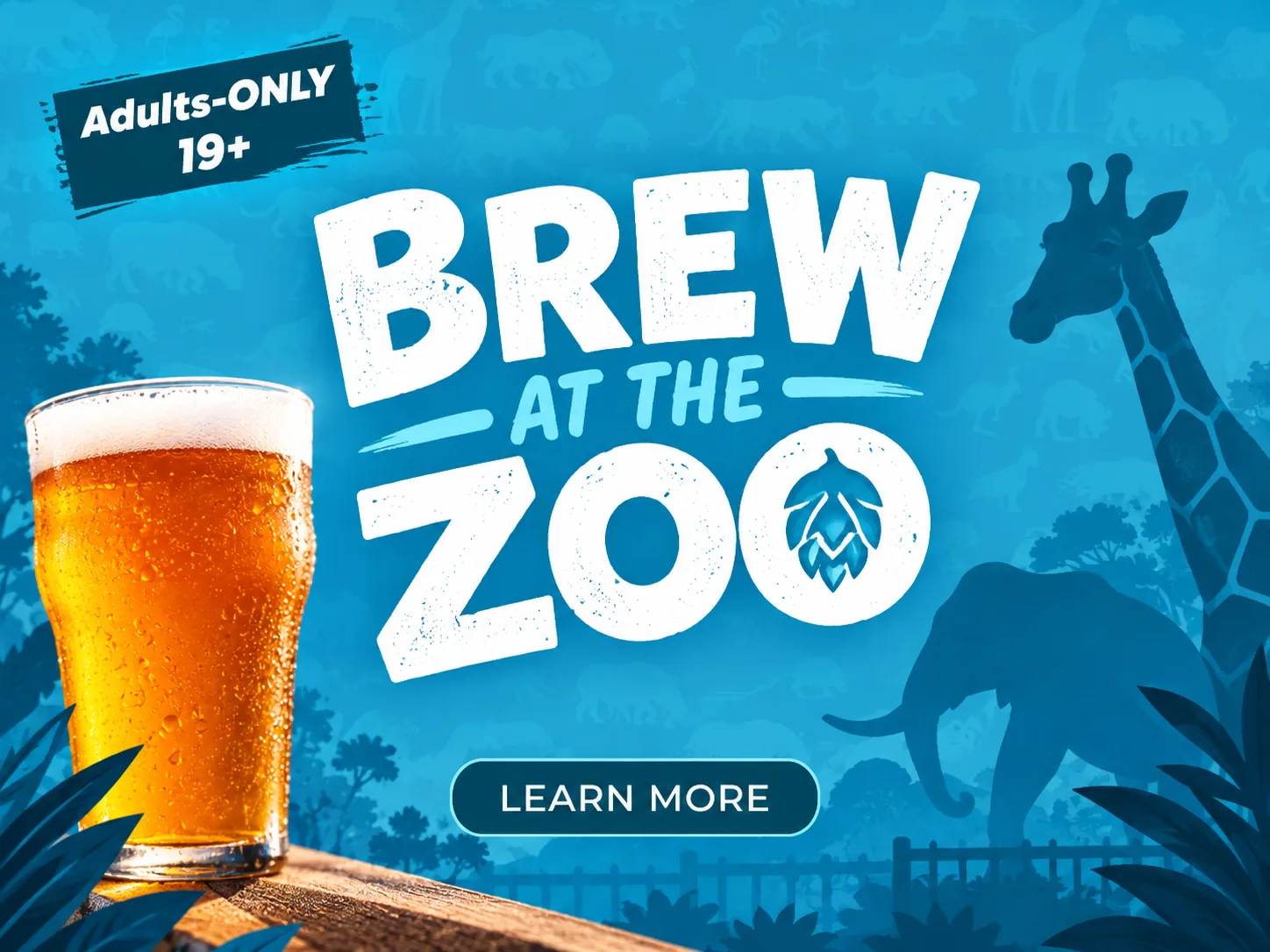Brew at the Zoo — adults-only 18+ craft beverage event at Assiniboine Park Zoo, Winnipeg