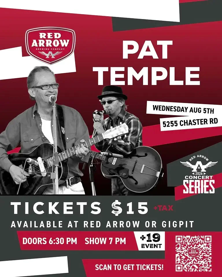 Pat Temple - Concert Series 2026 at Red Arrow Brewing Co. — photo from bcaletrail.ca
