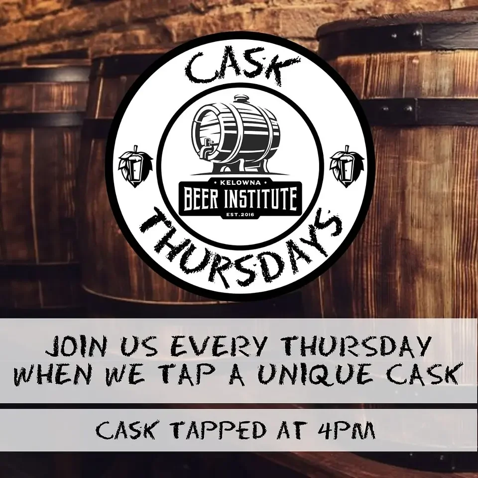 Cask Thursday at Kelowna Beer Institute — photo from bcaletrail.ca
